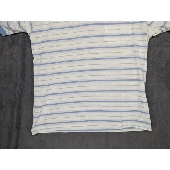 Vintage Knightsbridge Polo Shirt Mens Large Preppy Tennis Country Club 80s - Picture 3 of 9